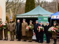 Odsłonięcie tablicy pamiątkowej w Bistuszowej